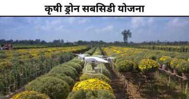 कृषी ड्रोन सबसिडी योजना